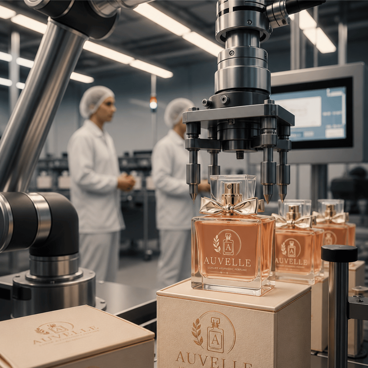 Premium ingredient selection for AUVELLE Ayurvedic luxury perfumes