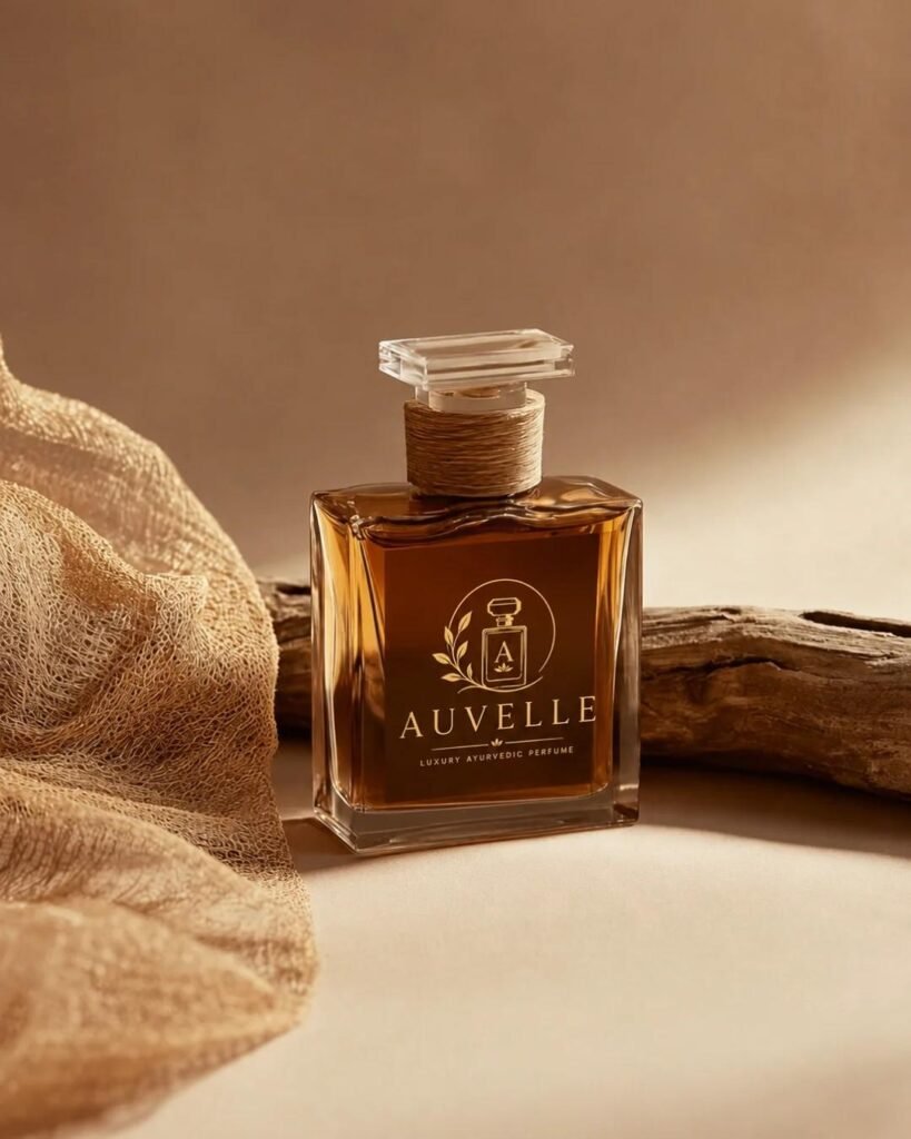 AUVELLE Saffron Veil Ayurvedic Luxury Perfume