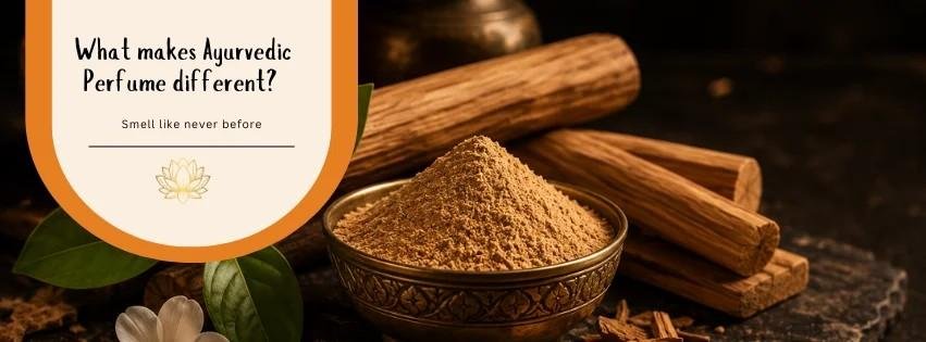 Luxury Ayurvedic perfume made with natural ingredients and botanical extracts