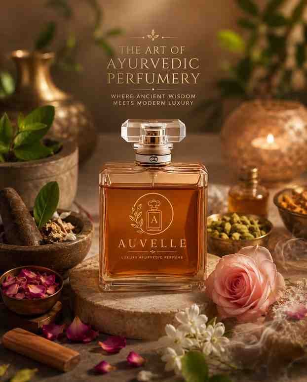 The Art of Ayurvedic Perfumery crafted with natural botanicals