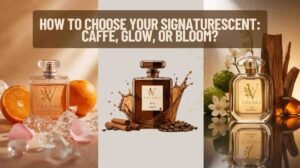 How to choose your signature scent with Auvelle Saffron Veil, Glow, and Bloom perfumes